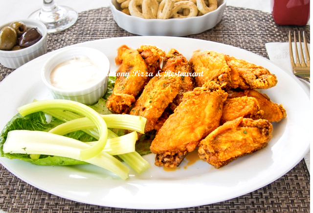 chicken wings near me from Antony Pizza with Lemon Pepper served fresh